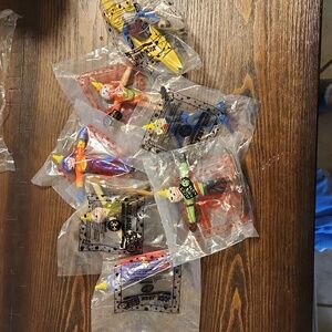 Jock Jack in the Box Vintage Figure Kids Meal Toy Complete Set Of 7 New 1999